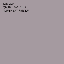 #A69AA1 - Amethyst Smoke Color Image